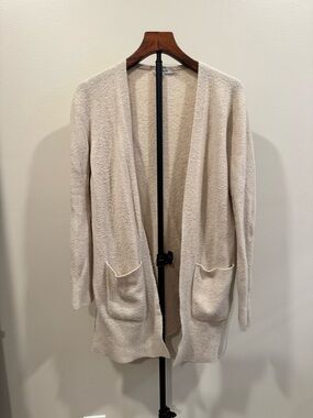 Cozy Open-Front Women’s Madewell Cardigan Sweater in Cream